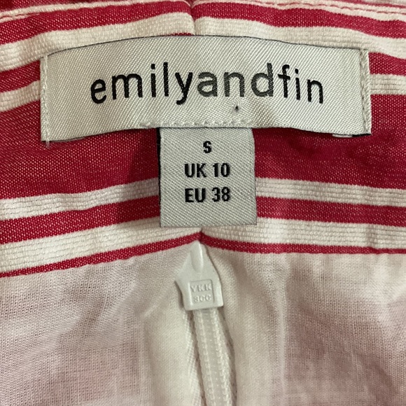 Emily and Fin Claudia Beachcomber Retro Midi Dress Pleated Skirt ZB4 - Picture 10 of 10